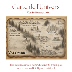 Carte de l'Univers - Valombre Academy