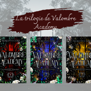 La trilogie de Valombre Academy